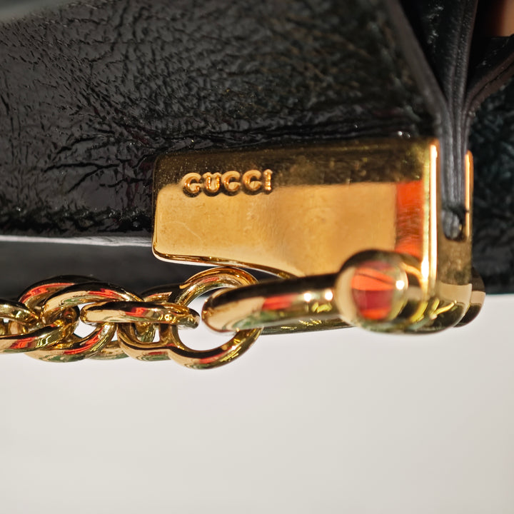 Gucci Medium Daim Web Ophidia Chain Sac bandoulière