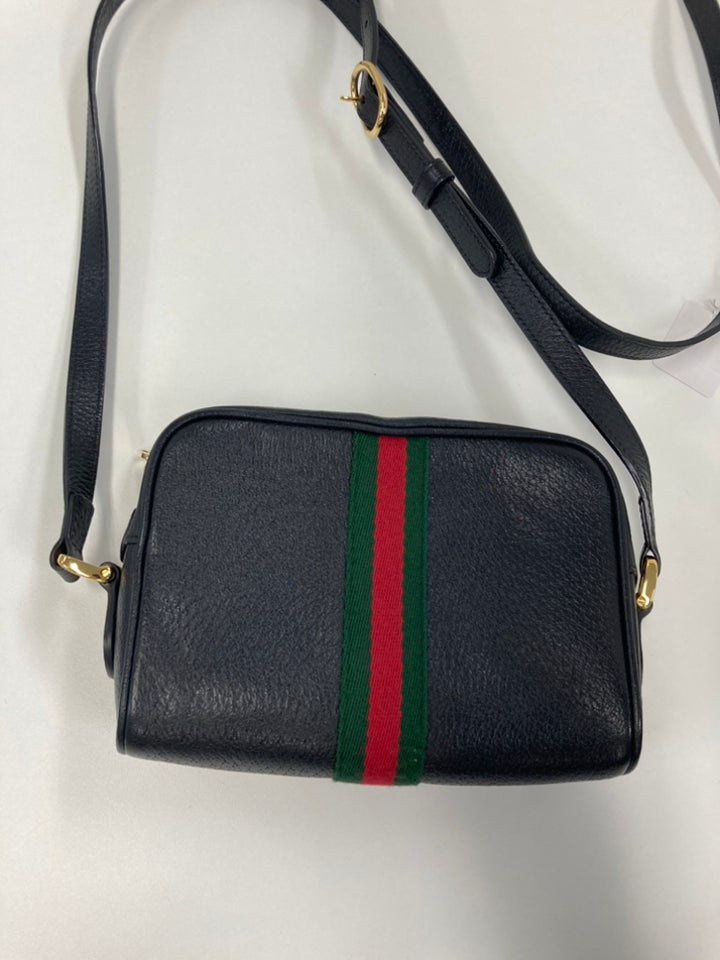 Gucci Mini Cuir de veau Web Ophidia Sac porté croisé