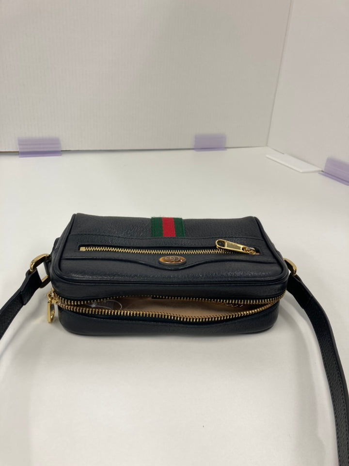 Gucci Mini Cuir de veau Web Ophidia Sac porté croisé