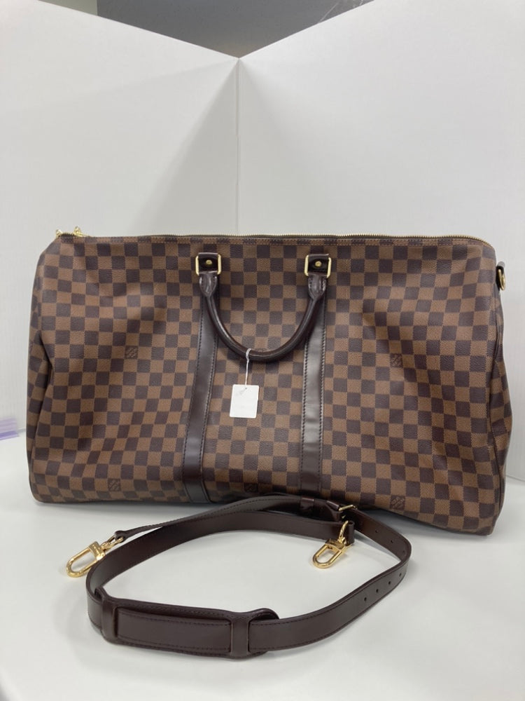 Louis Vuitton Damier Ebene Keepall Bandouliere 55