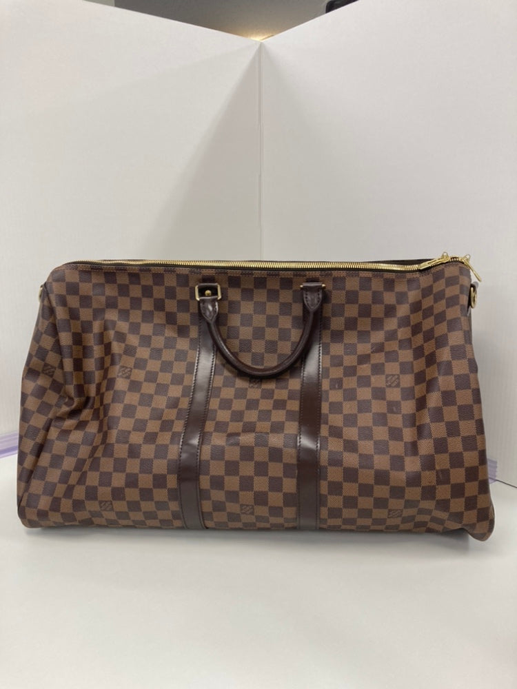 Louis Vuitton Damier Ebene Keepall Bandouliere 55