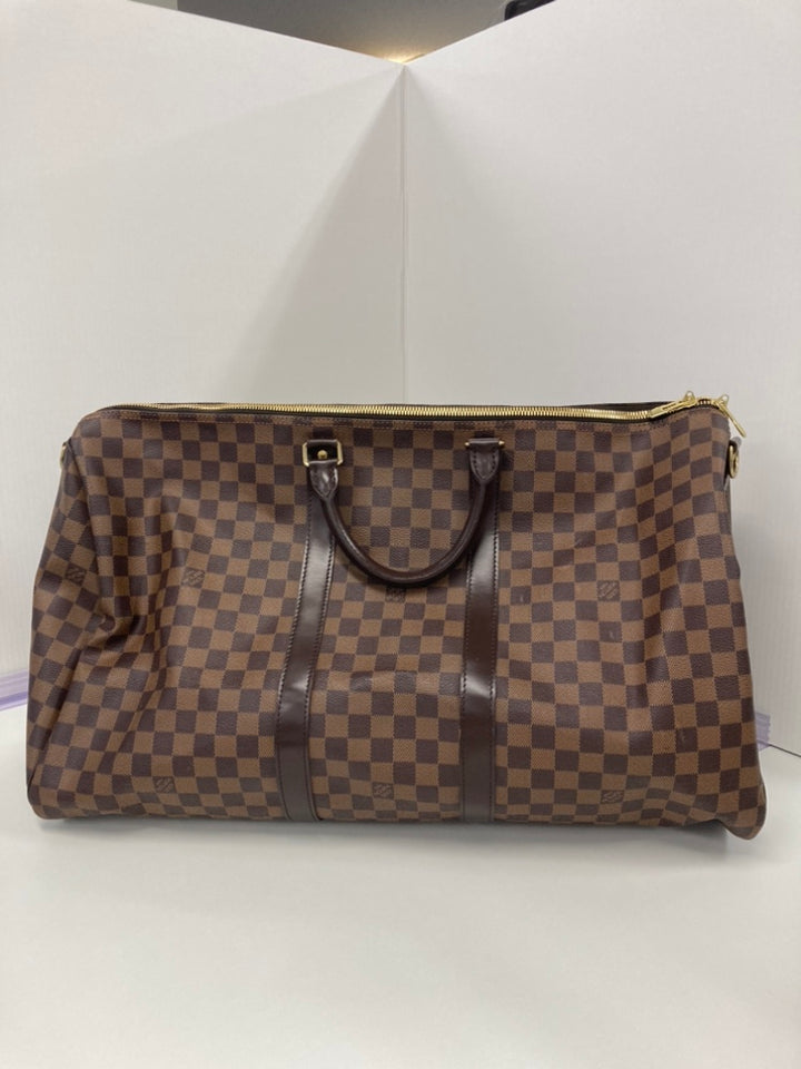 Louis Vuitton Damier Ebene Keepall Bandouliere 55