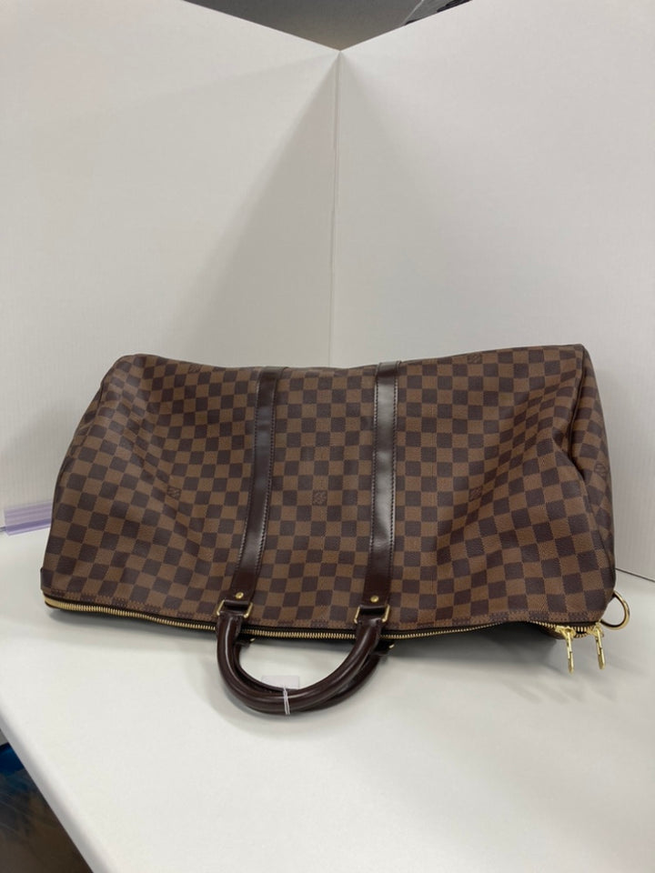 Louis Vuitton Damier Ebene Keepall Bandouliere 55