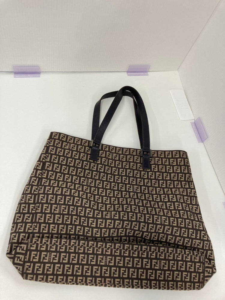 Fendi Zucchino Toile Cabas