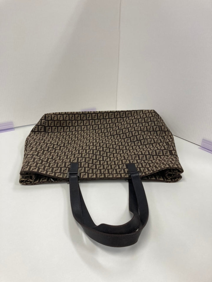 Fendi Zucchino Toile Cabas
