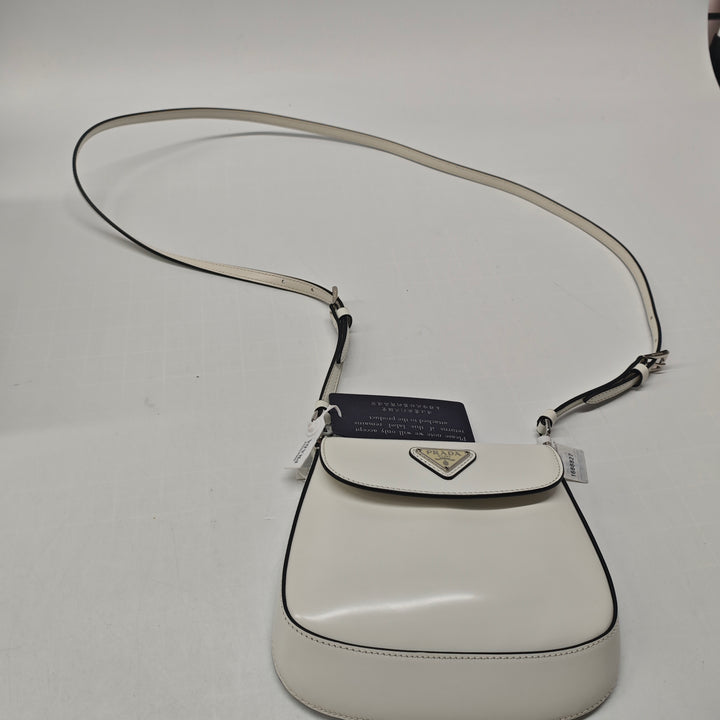 Prada Mini Brushed Cuir Cleo Sac