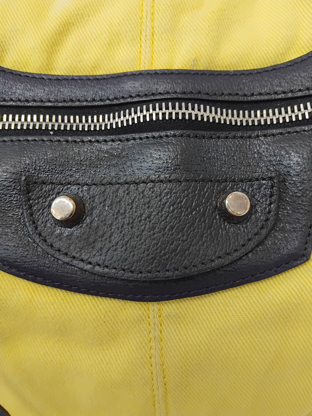 Balenciaga Toile Cuir d’agneau Motocross Classic Work Sac