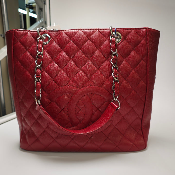 Chanel Caviar Vertical Grand Shopping Cabas