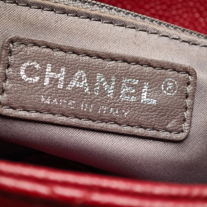 Chanel Caviar Vertical Grand Shopping Cabas