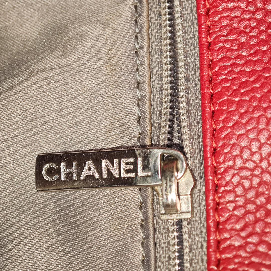 Chanel Caviar Vertical Grand Shopping Cabas