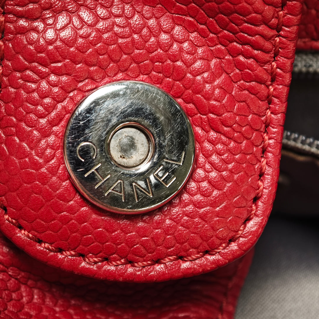 Chanel Caviar Vertical Grand Shopping Cabas
