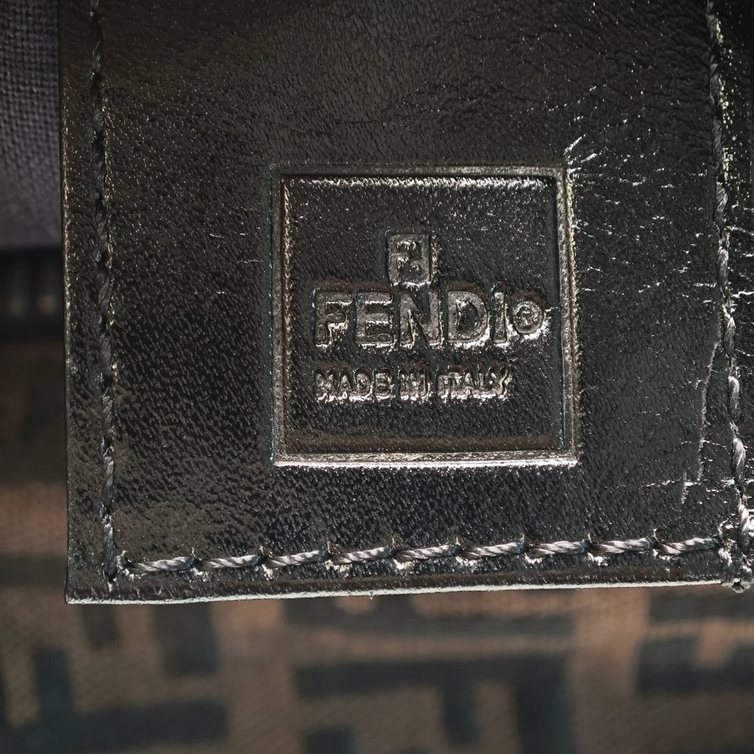 Fendi Mini Zucchino Toile Sac à main