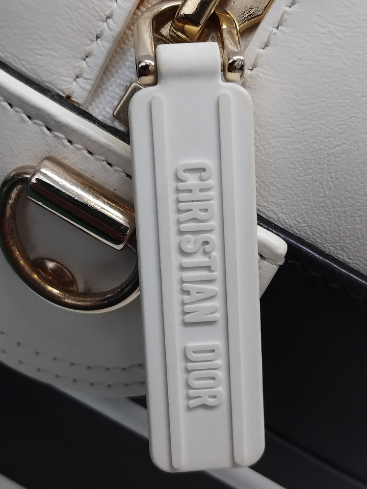 Dior Medium Cuir Cannage Dior Vibe Zip Bowling Sac
