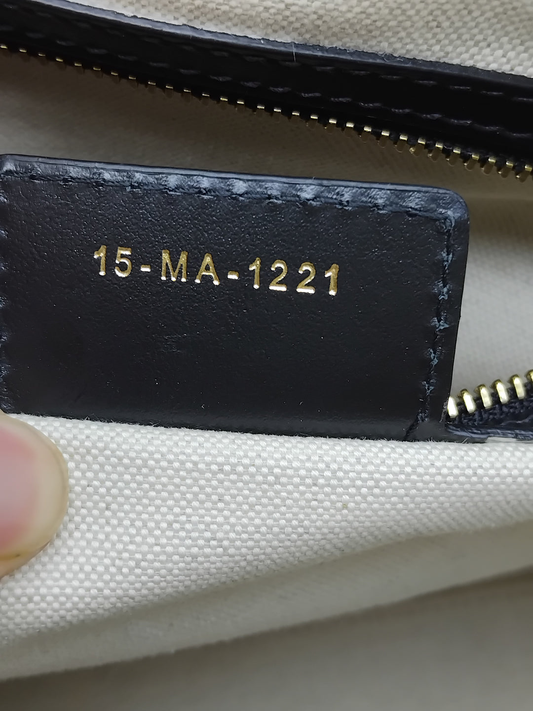 Dior Medium Cuir Cannage Dior Vibe Zip Bowling Sac