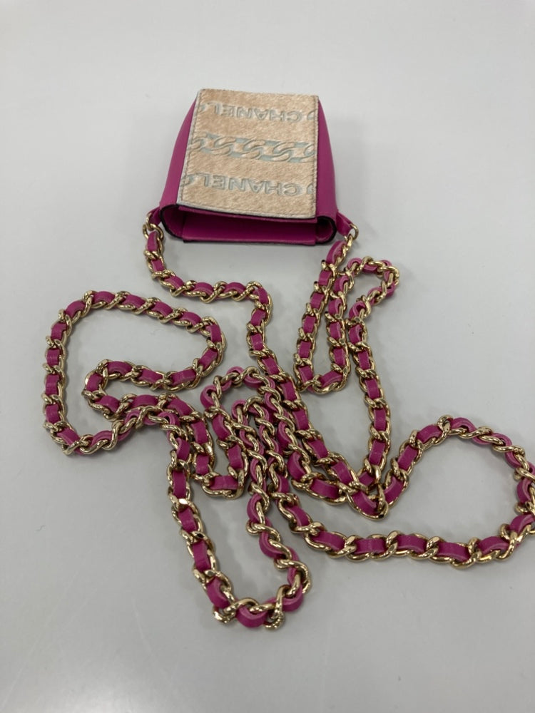Chanel Cuir d’agneau et Pony Hair Cigarette Étui
