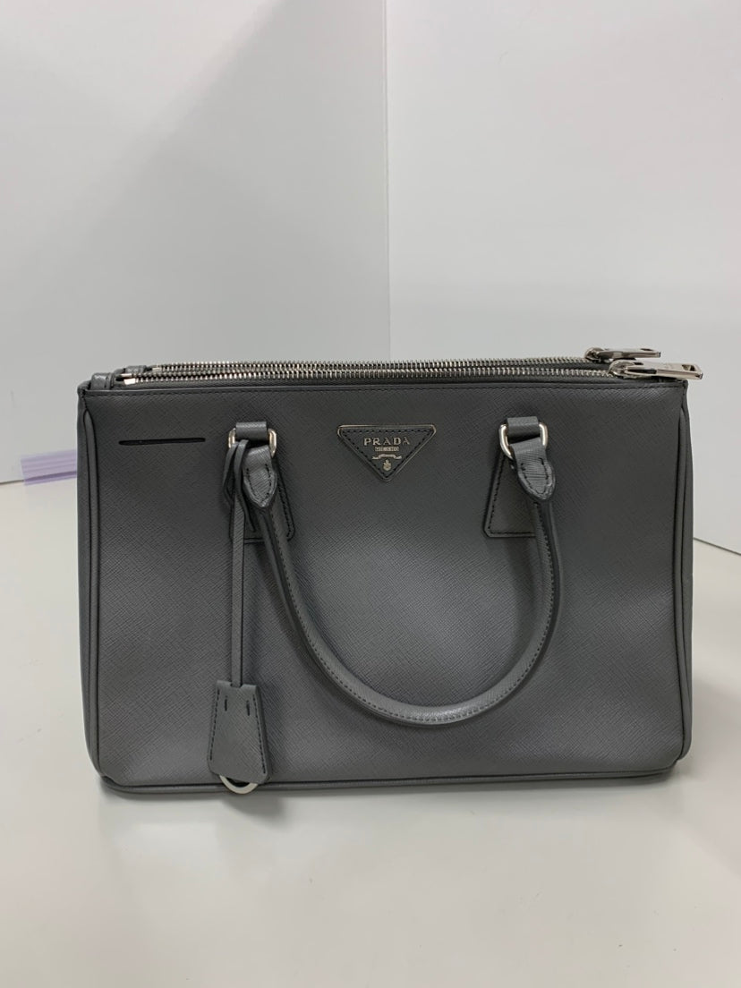 Prada Medium Saffiano Lux Galleria Double Zip Sac