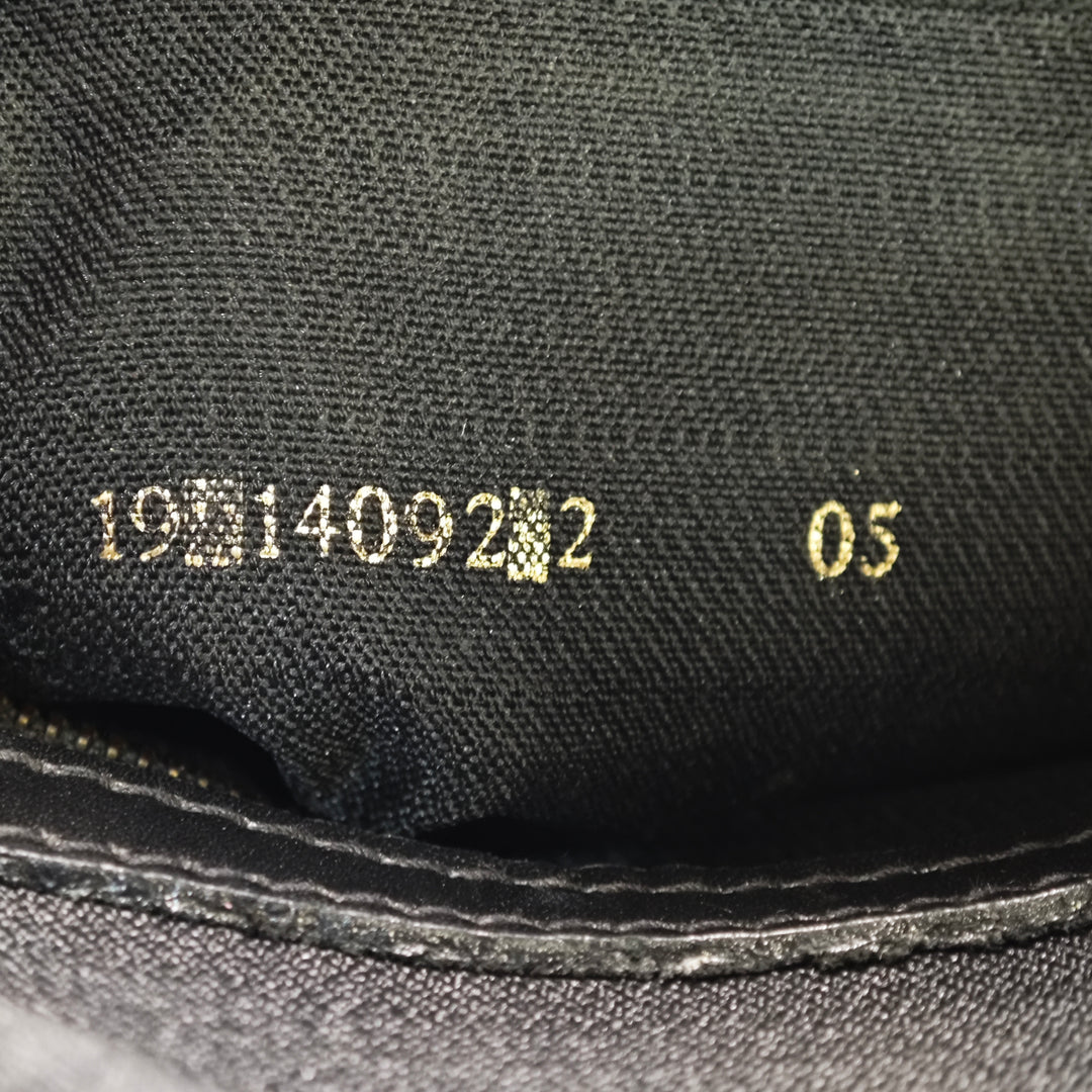 Fendi Pequin Coated Toile Dome Sac