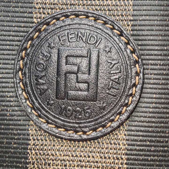 Fendi Pequin Coated Toile Dome Sac