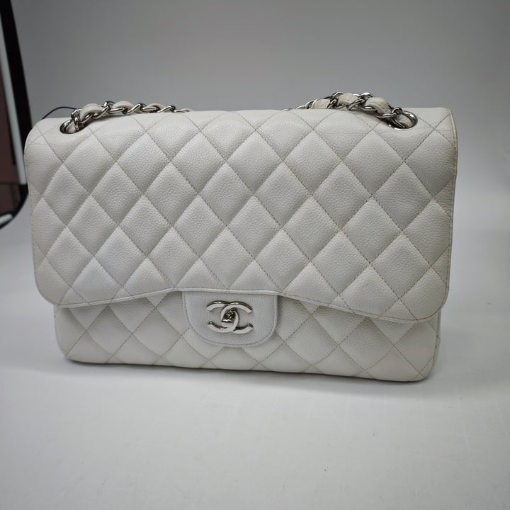 Chanel Jumbo Classic Caviar Double rabat