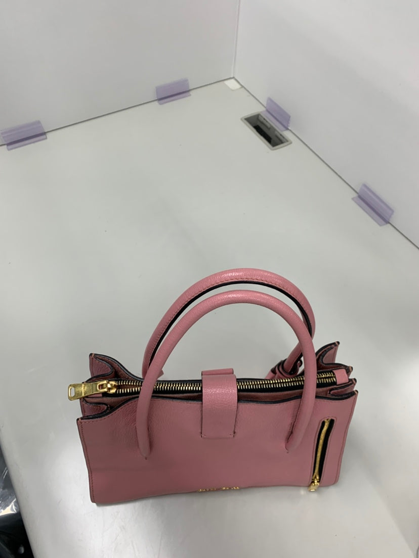 Miu Miu Cuir de chèvre Madras Sac à main