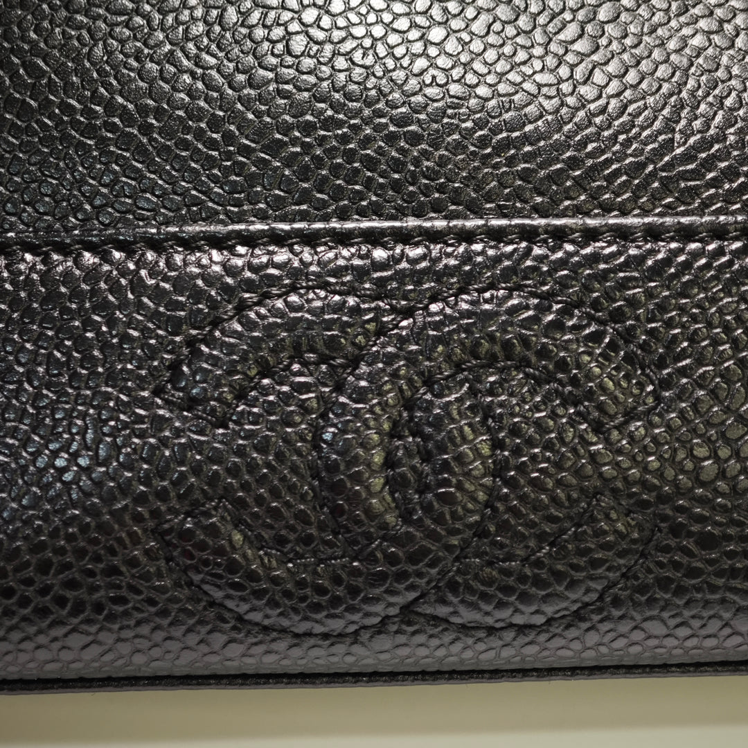 Chanel Triple CC Caviar Cabas