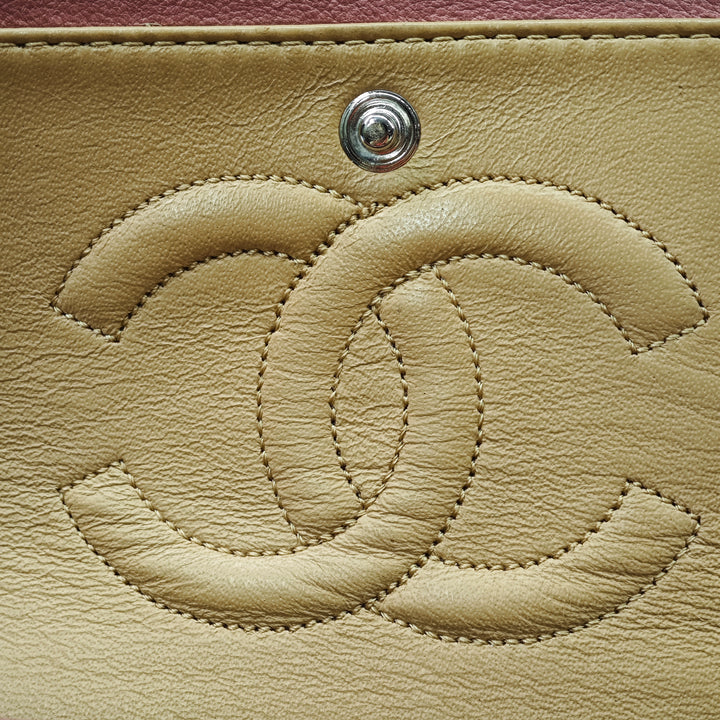 Chanel Medium Classic Washed Cuir d’agneau Bijoux Chain Double rabat
