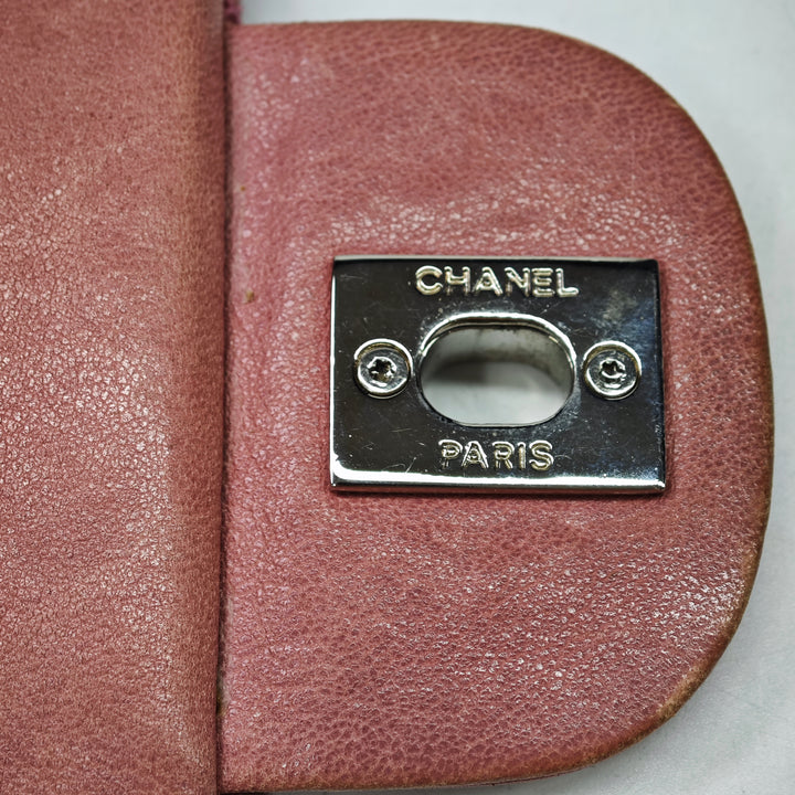 Chanel Medium Classic Washed Cuir d’agneau Bijoux Chain Double rabat