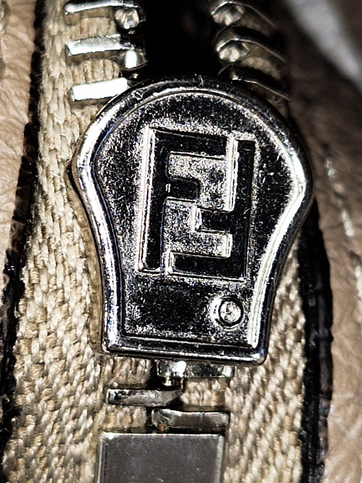 Fendi Small Zucca Cuir Peekaboo ISeeU Sac