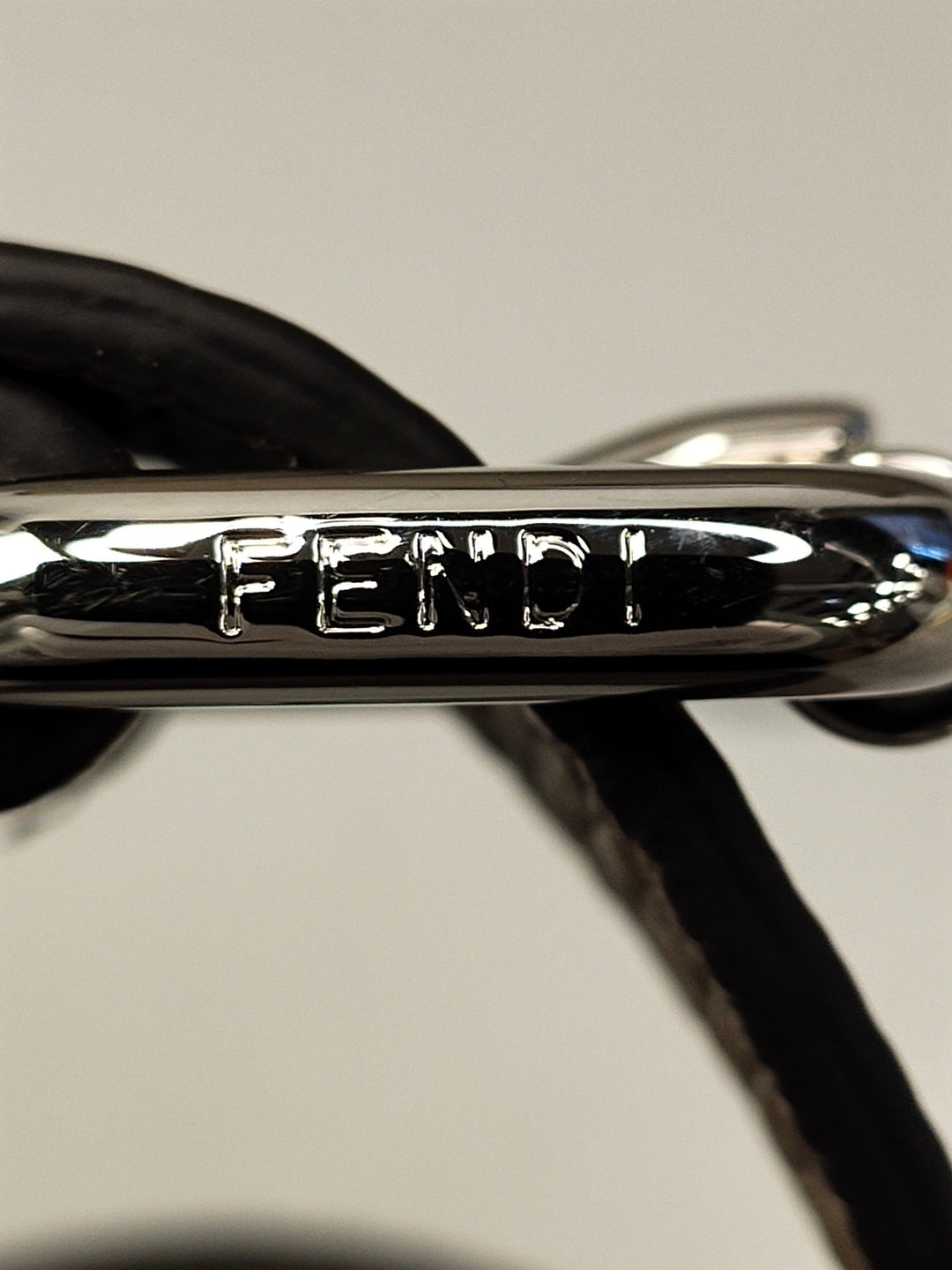 Fendi Small Zucca Cuir Peekaboo ISeeU Sac
