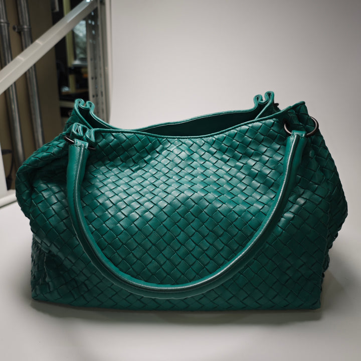 Bottega Veneta Nappa Intrecciato Parachute Cabas