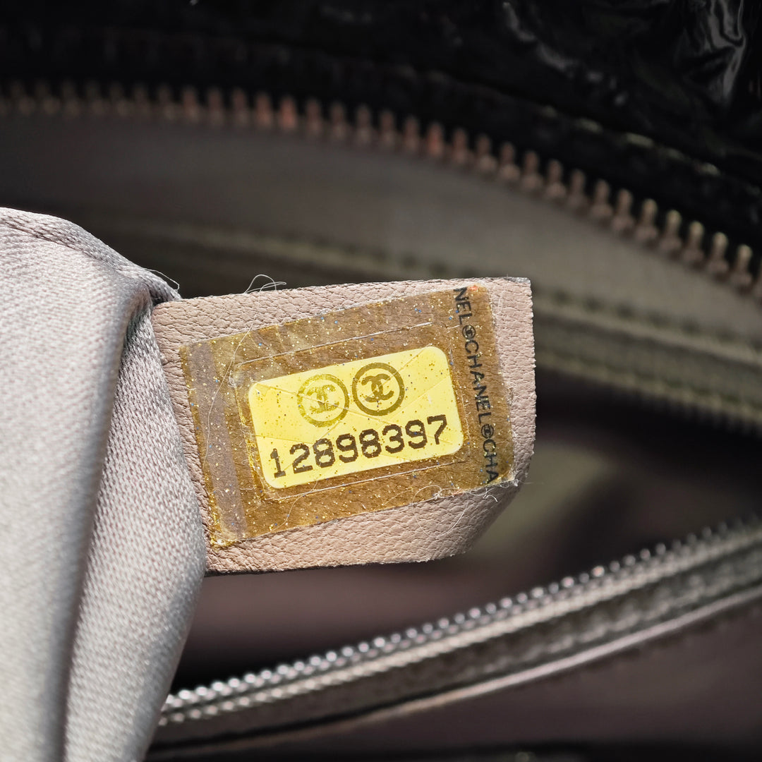 Chanel Matelassé Vinyl Rock in Moscow Cabas