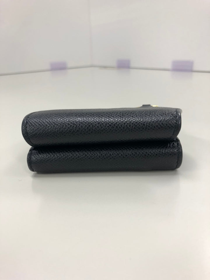 Dior Cuir de veau grainé Saddle Trifold Portefeuille