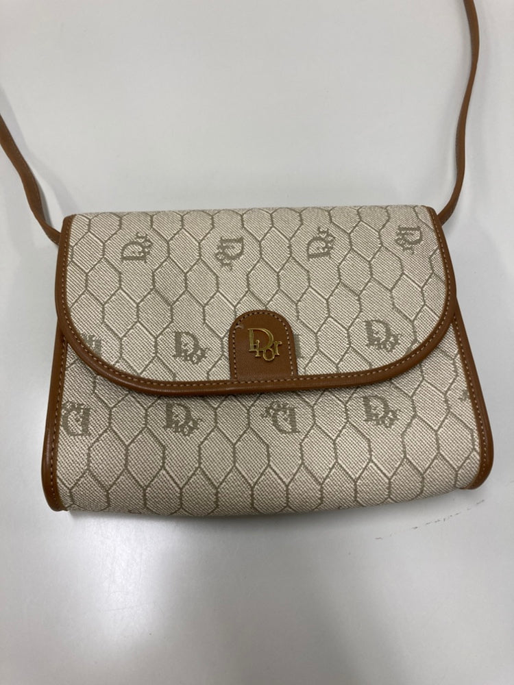 Dior Honeycomb Coated Toile Sac porté croisé