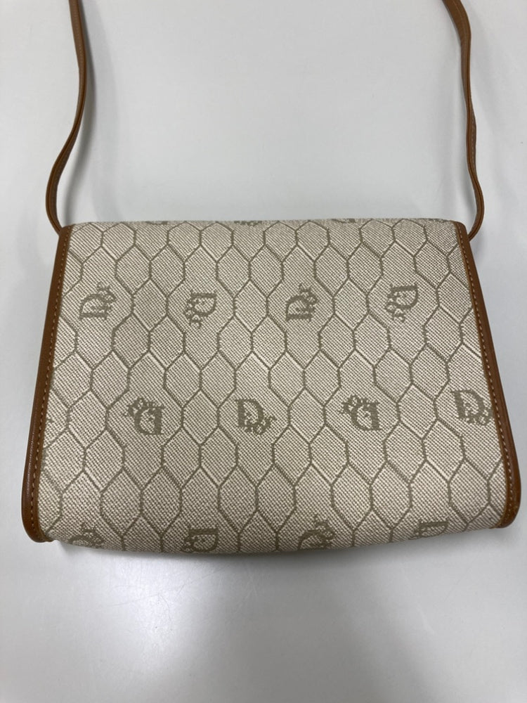 Dior Honeycomb Coated Toile Sac porté croisé
