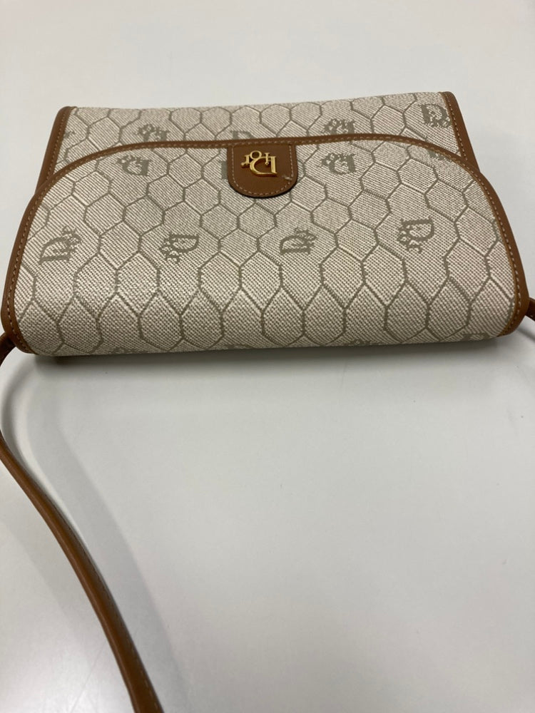 Dior Honeycomb Coated Toile Sac porté croisé