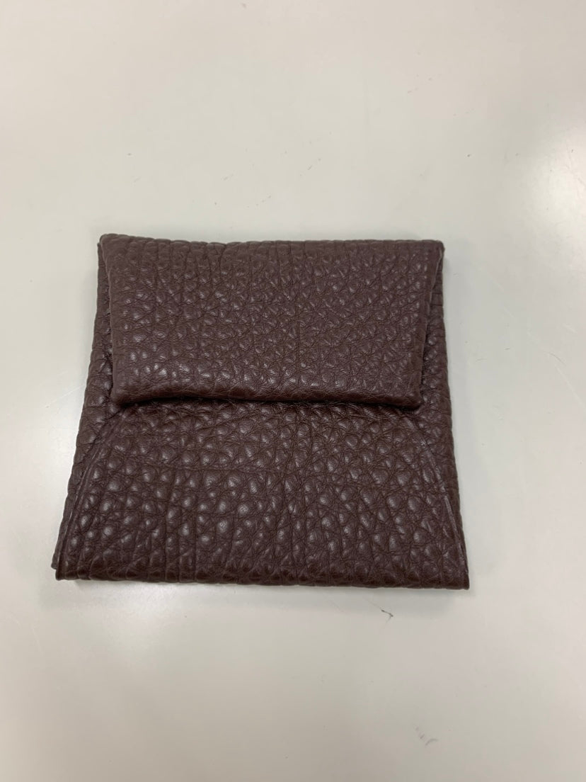 Hermès Taurillon Clemence Bastia Change Purse