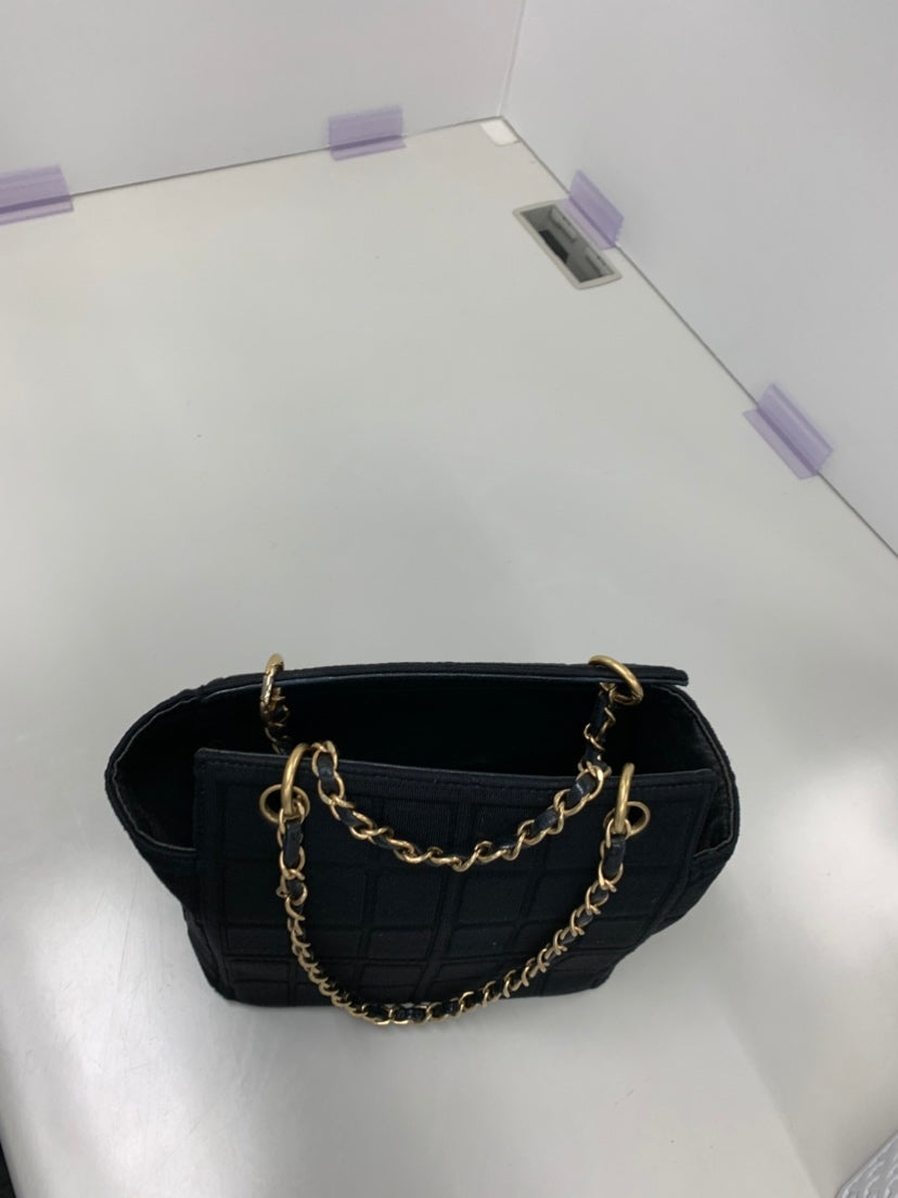 Chanel Jersey CC Chocolate Bar Sac bandoulière