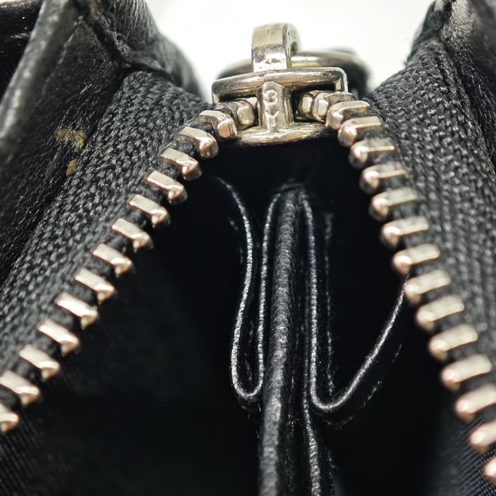 Dior Woven Cuir d’agneau Lady Dior Rendezvouz Wallet on Chain