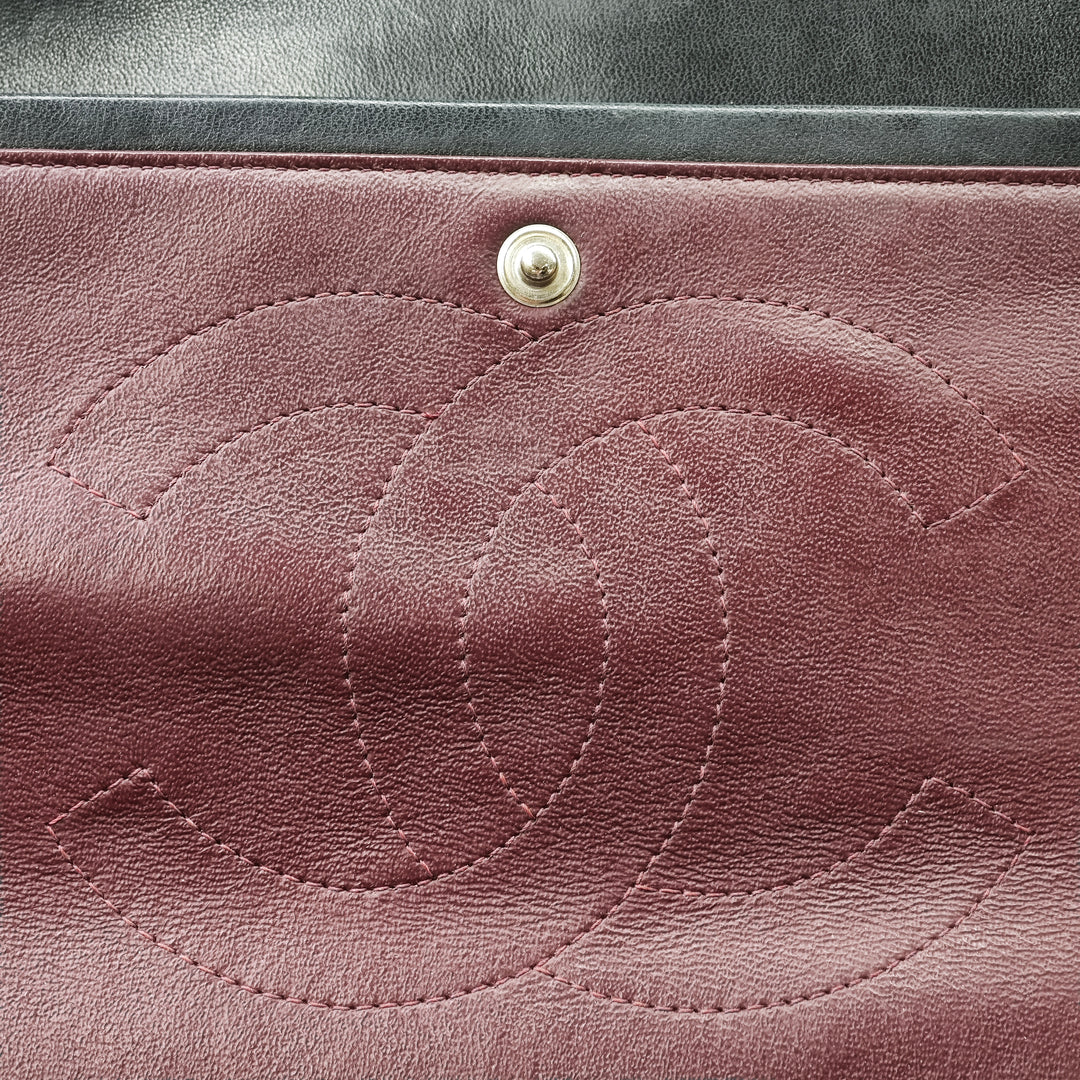 Chanel Jumbo Classic Cuir d’agneau Double rabat