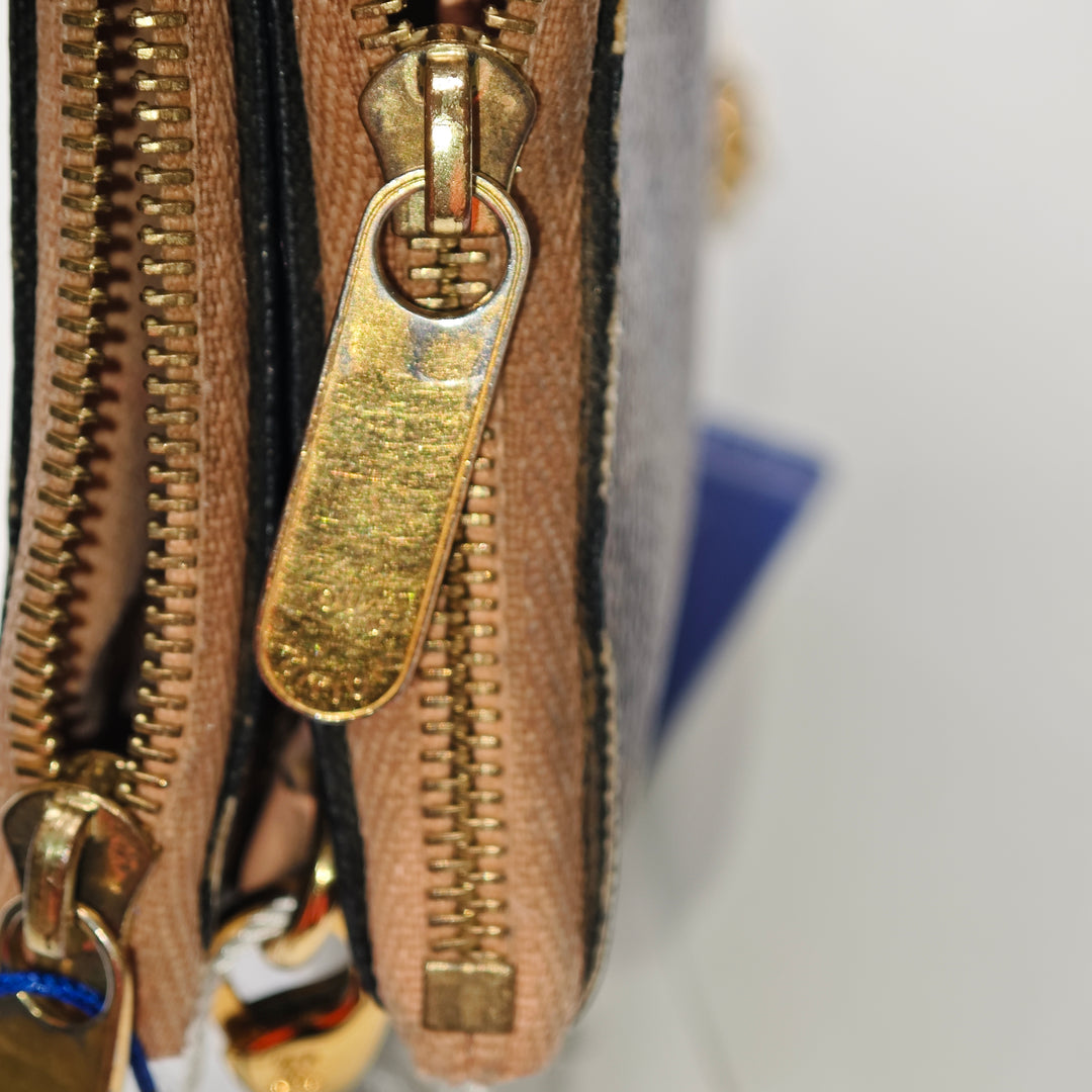 Louis Vuitton Damier Ebene Pochette Double Zip