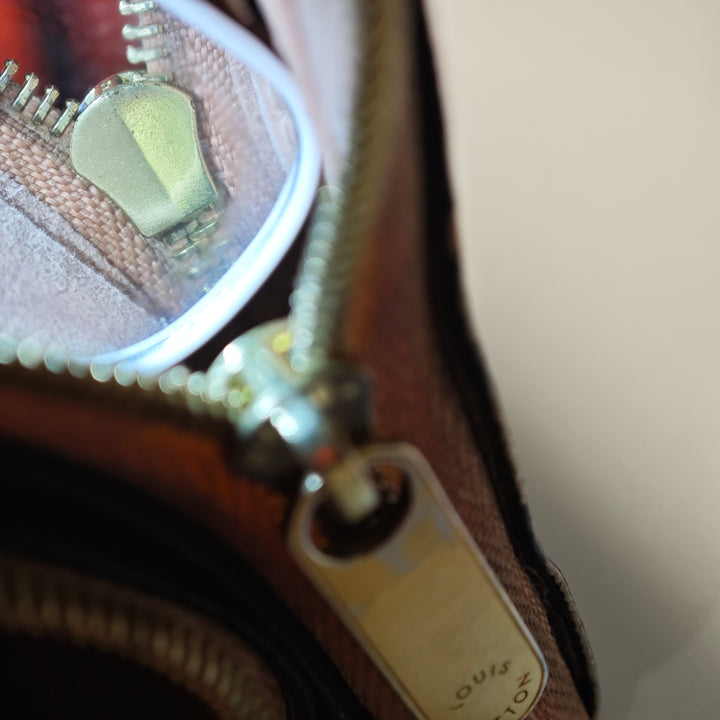 Louis Vuitton Damier Ebene Pochette Double Zip