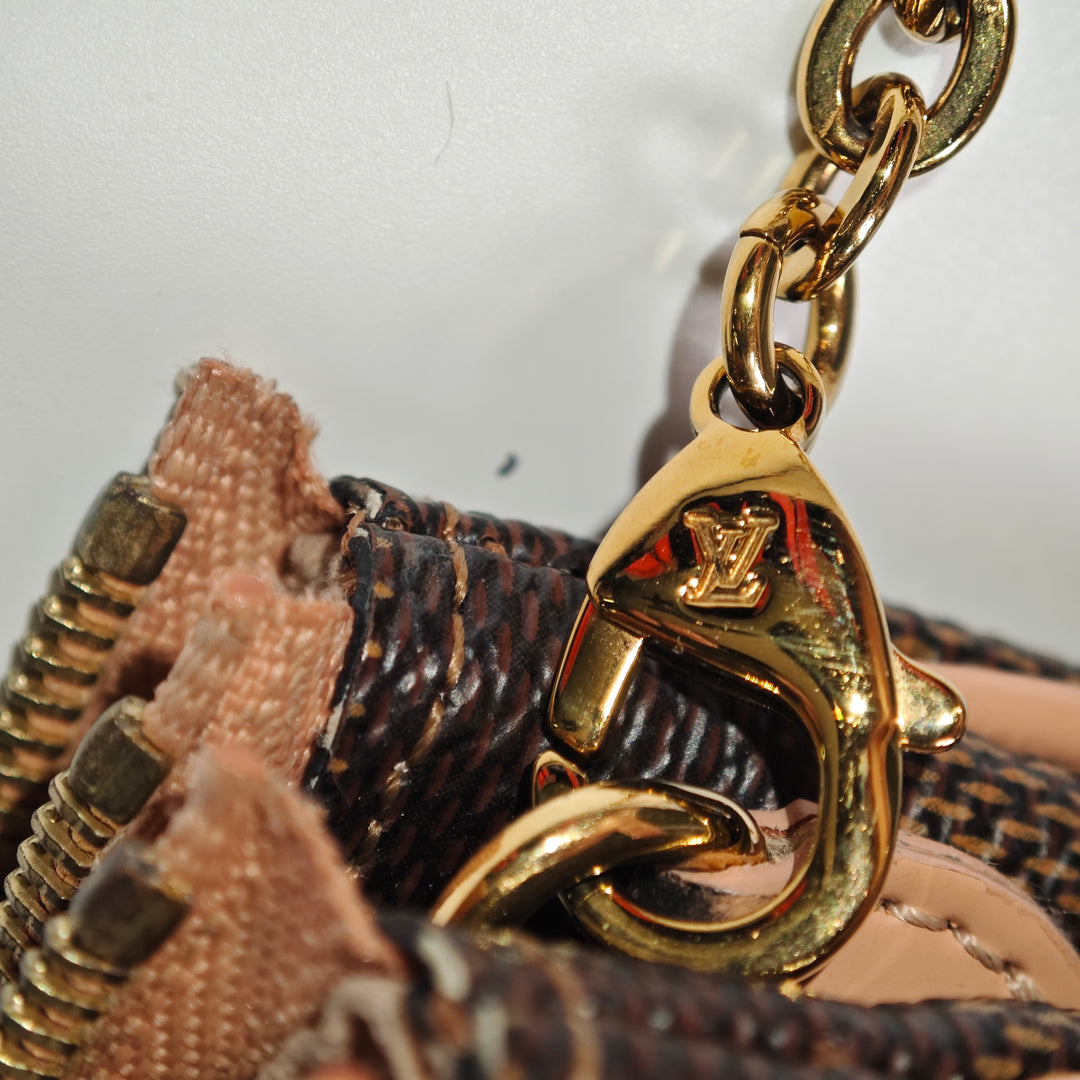 Louis Vuitton Damier Ebene Pochette Double Zip