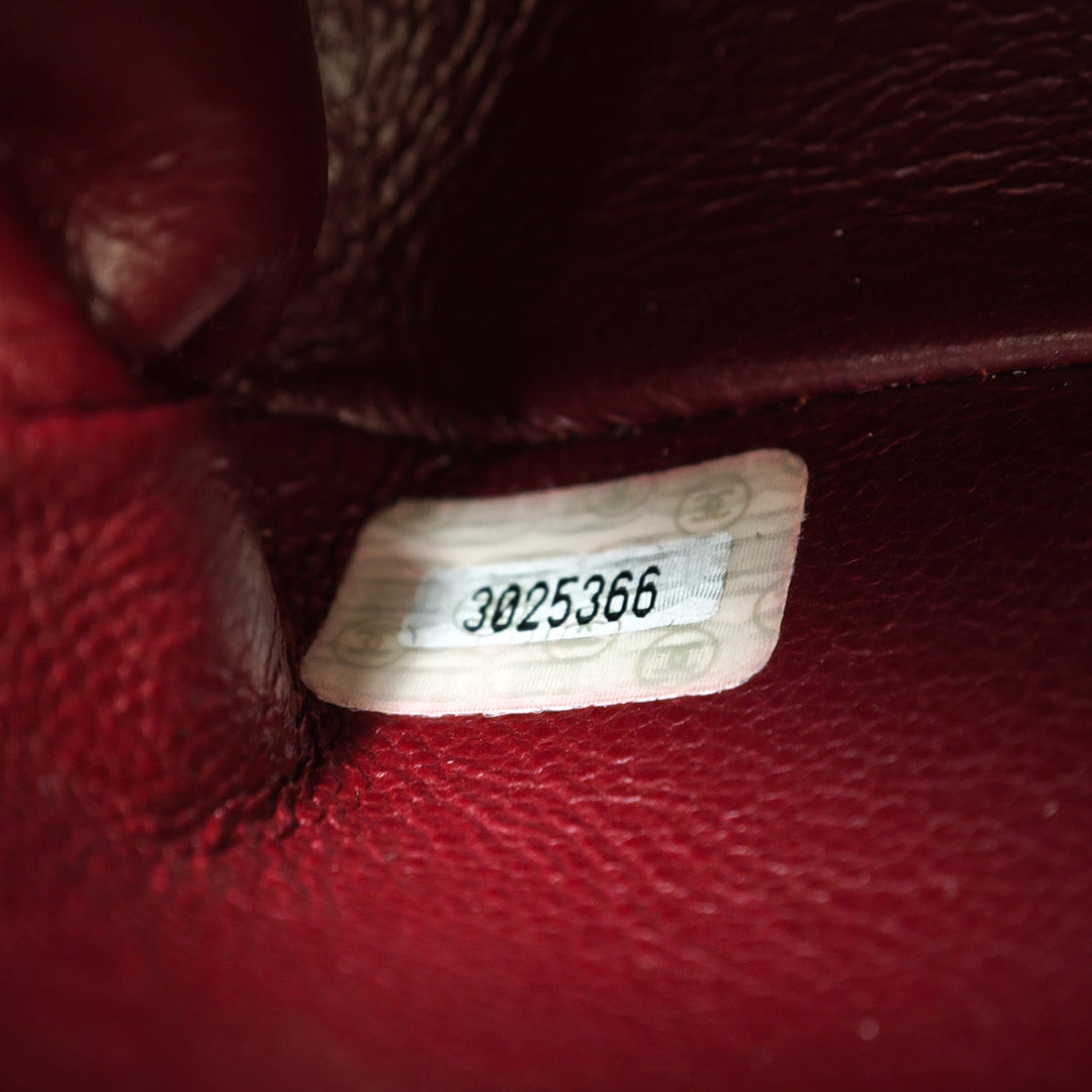 Chanel Medium Cuir d’agneau Kelly Parent sac à anse supérieure