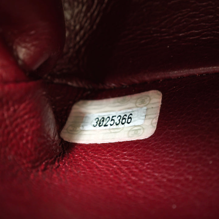 Chanel Medium Cuir d’agneau Kelly Parent sac à anse supérieure