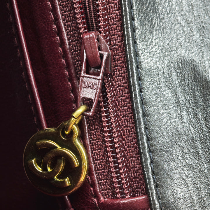 Chanel Medium Cuir d’agneau Kelly Parent sac à anse supérieure