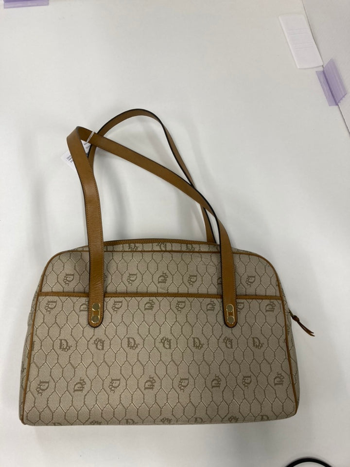 Dior Honeycomb Coated Toile Sac bandoulière