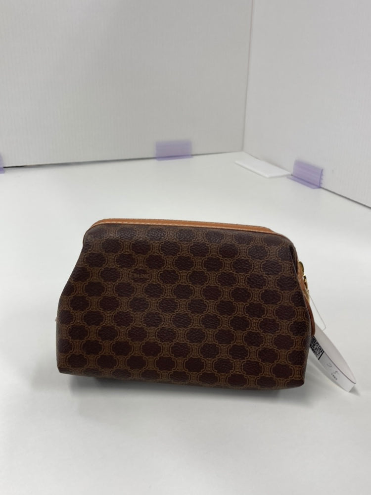 Celine Macadam Coated Toile Pochette