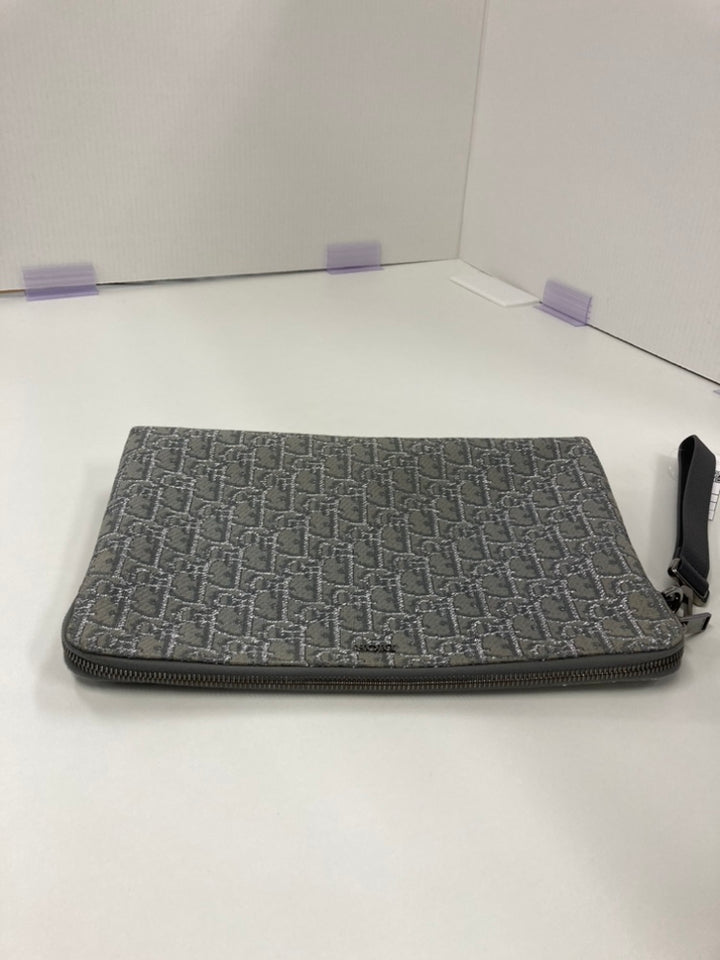 Dior Oblique Toile A4 Zipped Pochette