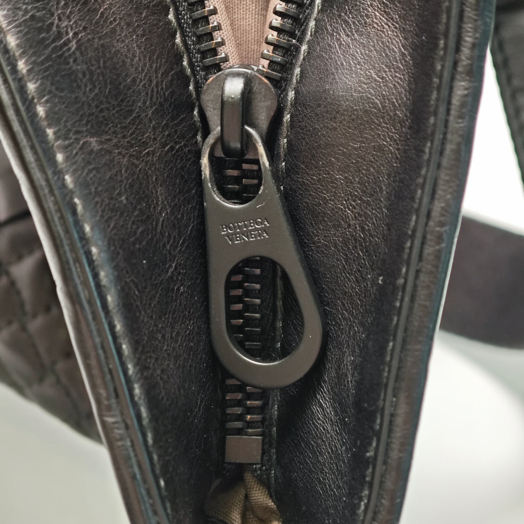 Bottega Veneta Cuir Intreccio Imperatore Sac porté croisé