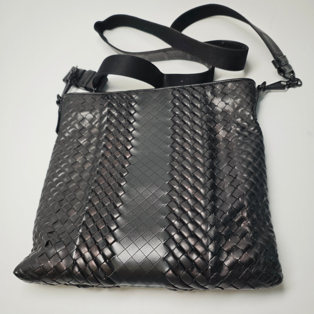 Bottega Veneta Cuir Intreccio Imperatore Sac porté croisé